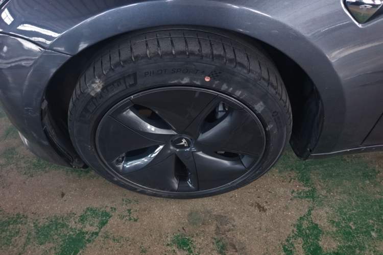 Used Tesla Model 3 2020 Refreshed Version Long-Range Rear-Wheel Drive Left Front Wheel Hub