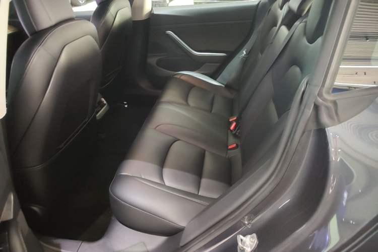 Used Tesla Model 3 2020 Standard Range Rear-Wheel Drive Upgraded Version Left Rear Seat