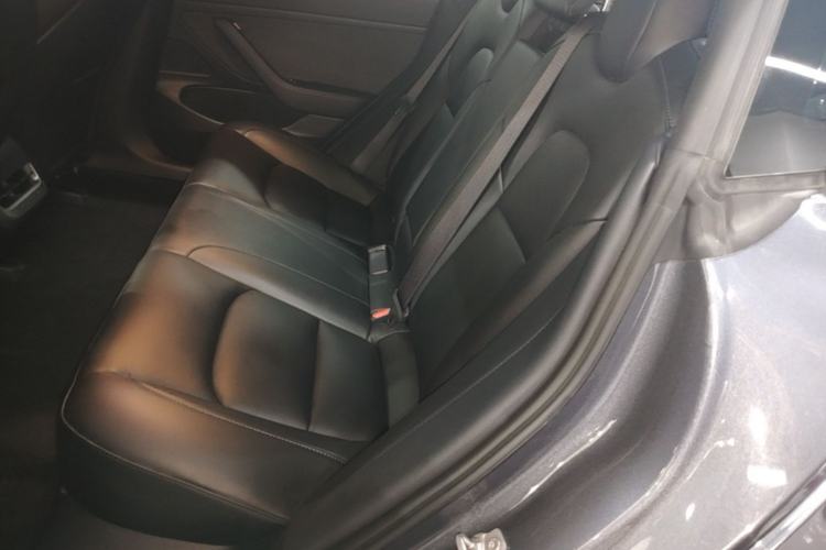 Used Tesla Model 3 2020 Standard Range Rear-Wheel Drive Upgraded Version Left Rear Seat