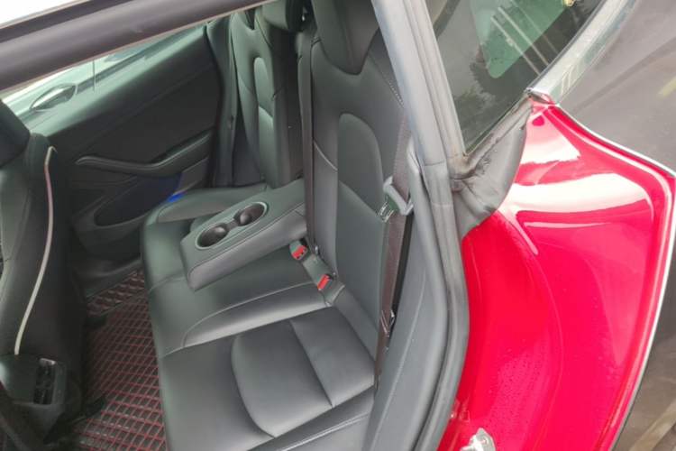 Used Tesla Model 3 2020 Revised Version Standard Range Rear-Wheel Drive – Upgraded Edition Left Rear Seat