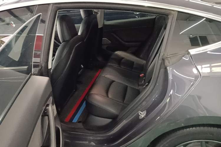 Used Tesla Model 3 2020 Standard Range Rear-Wheel Drive Upgraded Version Left Rear Seat