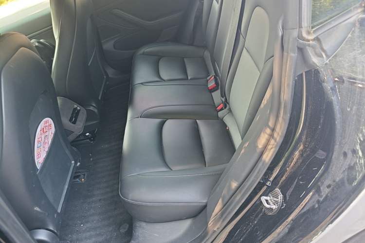 Used Tesla Model 3 2020 Standard Range Rear-Wheel Drive Upgraded Version Left Rear Seat