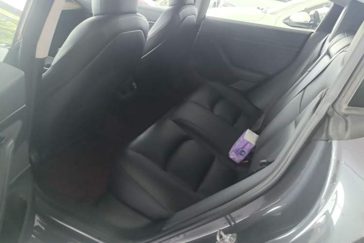 Used Tesla Model 3 2020 Standard Range Rear-Wheel Drive Upgraded Version Left Rear Seat