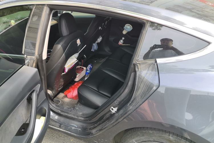 Used Tesla Model 3 2020 Refreshed Version Long-Range Rear-Wheel Drive Left Rear Seat
