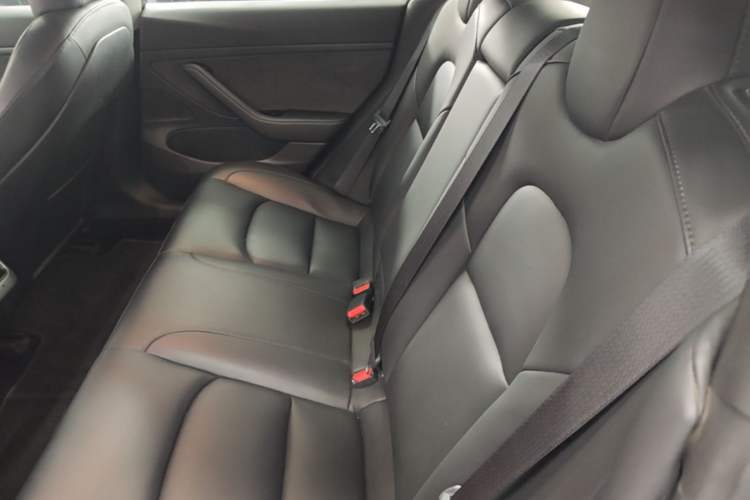 Used Tesla Model 3 2020 Standard Range Rear-Wheel Drive Upgraded Version Left Rear Seat