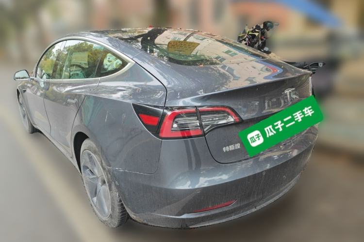 Used Tesla Model 3 2020 Standard Range Rear-Wheel Drive Upgraded Version Rear Left 45 Deg