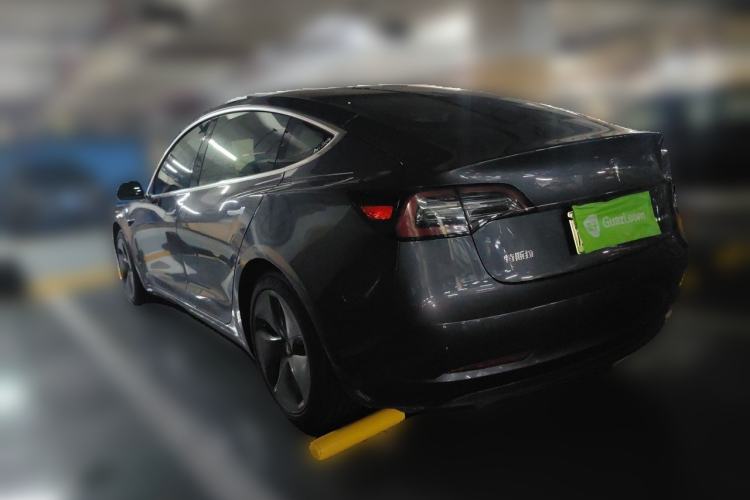 Used Tesla Model 3 2020 Standard Range Rear-Wheel Drive Upgraded Version Rear Left 45 Deg