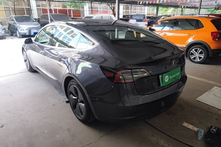 Used Tesla Model 3 2020 Standard Range Rear-Wheel Drive Upgraded Version Rear Left 45 Deg