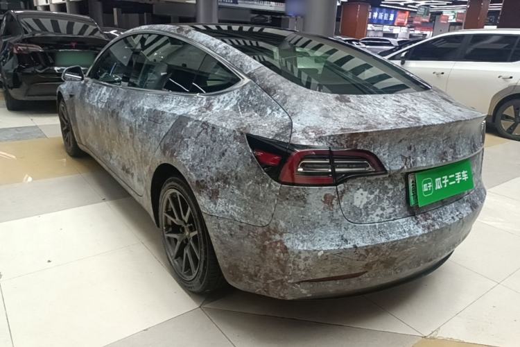 Used Tesla Model 3 2020 Revised Version Standard Range Rear-Wheel Drive – Upgraded Edition Rear Left 45 Deg