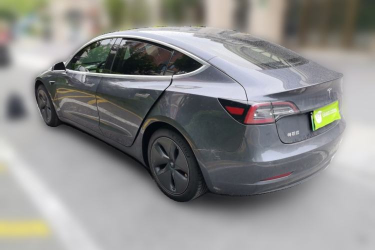 Used Tesla Model 3 2020 Refreshed Version Long-Range Rear-Wheel Drive Rear Left 45 Deg