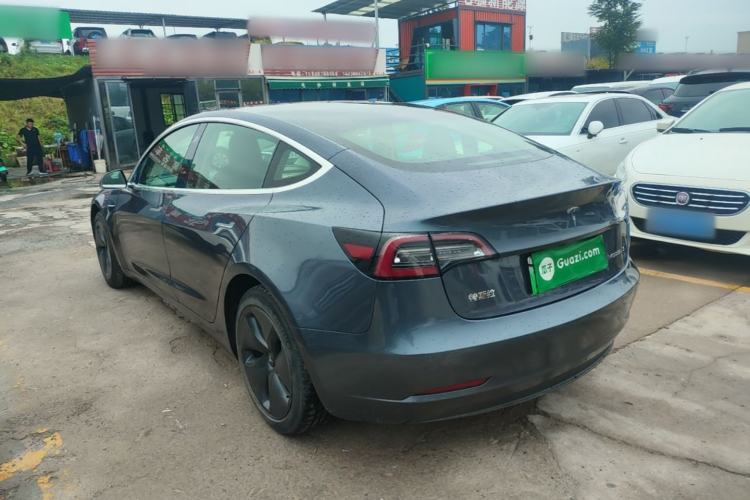 Used Tesla Model 3 2020 Refreshed Version Long-Range Rear-Wheel Drive Rear Left 45 Deg