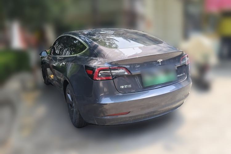 Used Tesla Model 3 2020 Standard Range Rear-Wheel Drive Upgraded Version Rear Left 45 Deg
