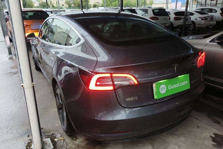 Used Tesla Model 3 2020 Revised Version Standard Range Rear-Wheel Drive – Upgraded Edition Rear Left 45 Deg