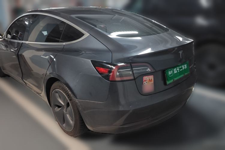 Used Tesla Model 3 2020 Standard Range Rear-Wheel Drive Upgraded Version Rear Left 45 Deg