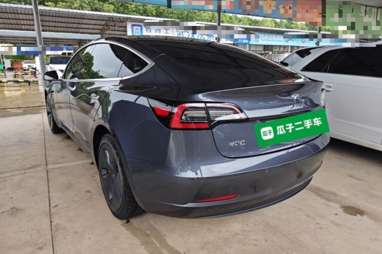 Used Tesla Model 3 2020 Standard Range Rear-Wheel Drive Upgraded Version Rear Left 45 Deg