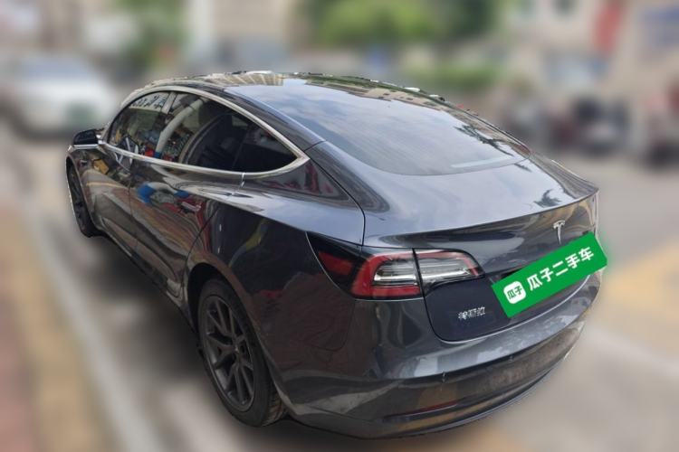 Used Tesla Model 3 2020 Standard Range Rear-Wheel Drive Upgraded Version Rear Left 45 Deg