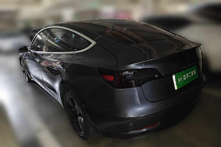 Used Tesla Model 3 2020 Standard Range Rear-Wheel Drive Upgraded Version Rear Left 45 Deg
