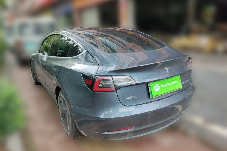 Used Tesla Model 3 2020 Standard Range Rear-Wheel Drive Upgraded Version Rear Left 45 Deg