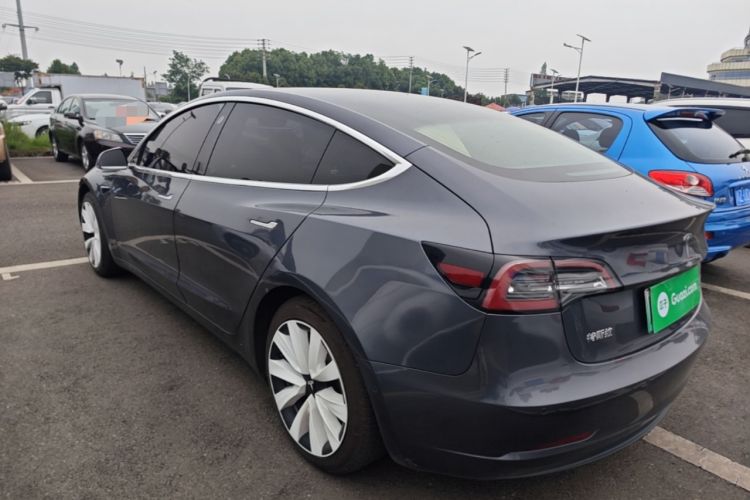 Used Tesla Model 3 2020 Standard Range Rear-Wheel Drive Upgraded Version Rear Left 45 Deg