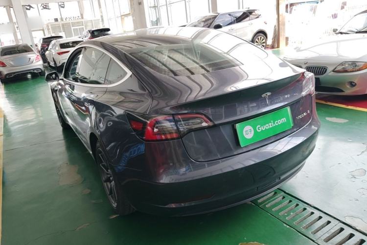 Used Tesla Model 3 2020 Revised Version Standard Range Rear-Wheel Drive – Upgraded Edition Rear Left 45 Deg