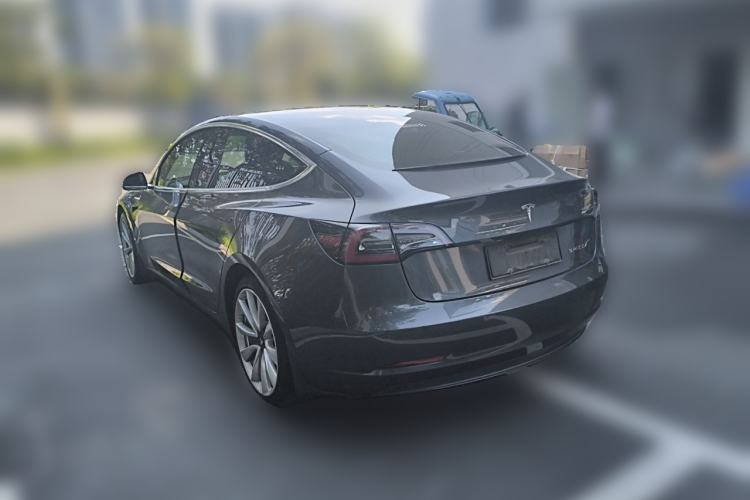 Used Tesla Model 3 2020 Refreshed Version Long-Range Rear-Wheel Drive Rear Left 45 Deg