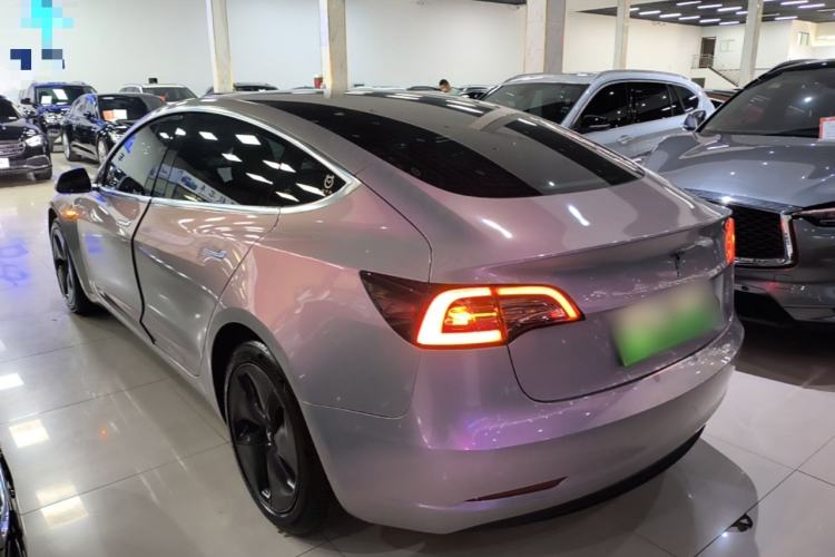 Used Tesla Model 3 2020 Revised Version Standard Range Rear-Wheel Drive – Upgraded Edition Rear Left 45 Deg