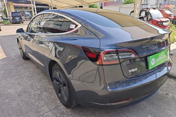 Used Tesla Model 3 2020 Revised Version Standard Range Rear-Wheel Drive – Upgraded Edition Rear Left 45 Deg