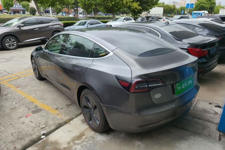 Used Tesla Model 3 2020 Revised Version Standard Range Rear-Wheel Drive – Upgraded Edition Rear Left 45 Deg