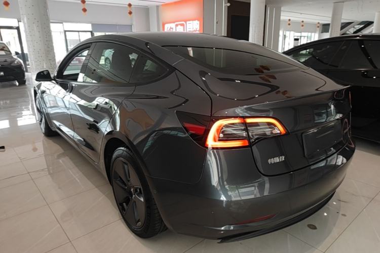Used Tesla Model 3 2020 Revised Version Standard Range Rear-Wheel Drive – Upgraded Edition Rear Left 45 Deg