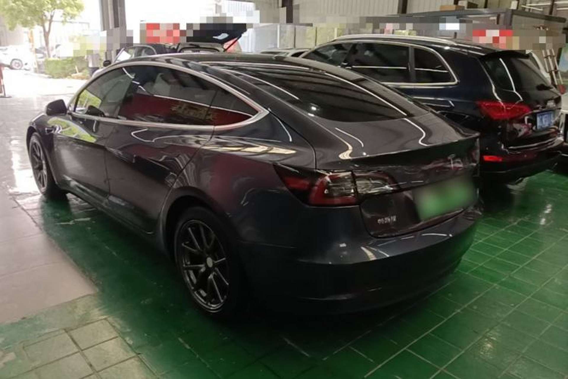 Used Tesla Model 3 2020 Standard Range Rear-Wheel Drive Upgraded Version Rear Left 45 Deg