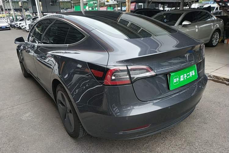 Used Tesla Model 3 2020 Standard Range Rear-Wheel Drive Upgraded Version Rear Left 45 Deg