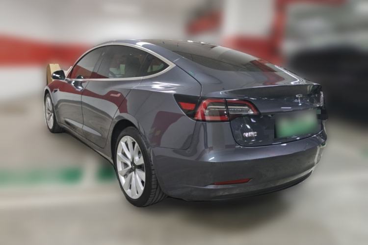 Used Tesla Model 3 2020 Refreshed Version Long-Range Rear-Wheel Drive Rear Left 45 Deg