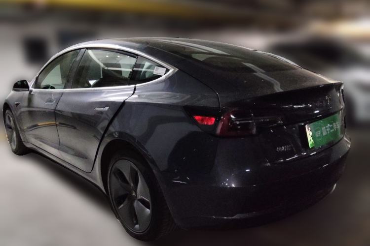 Used Tesla Model 3 2020 Standard Range Rear-Wheel Drive Upgraded Version Rear Left 45 Deg