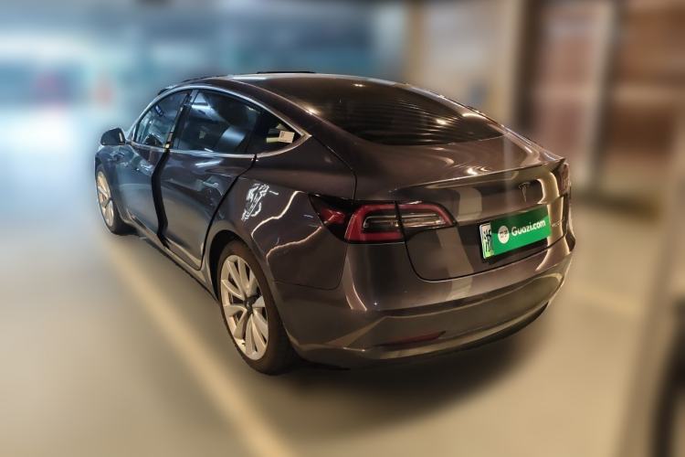 Used Tesla Model 3 2020 Revised Version Standard Range Rear-Wheel Drive – Upgraded Edition Rear Left 45 Deg