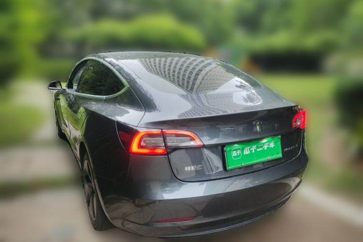 Used Tesla Model 3 2020 Standard Range Rear-Wheel Drive Upgraded Version Rear Left 45 Deg