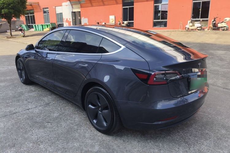 Used Tesla Model 3 2020 Standard Range Rear-Wheel Drive Upgraded Version Rear Left 45 Deg