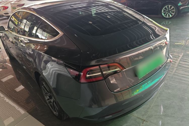 Used Tesla Model 3 2020 Standard Range Rear-Wheel Drive Upgraded Version Rear Left 45 Deg