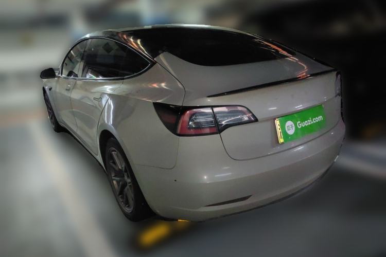 Used Tesla Model 3 2020 Standard Range Rear-Wheel Drive Upgraded Version Rear Left 45 Deg