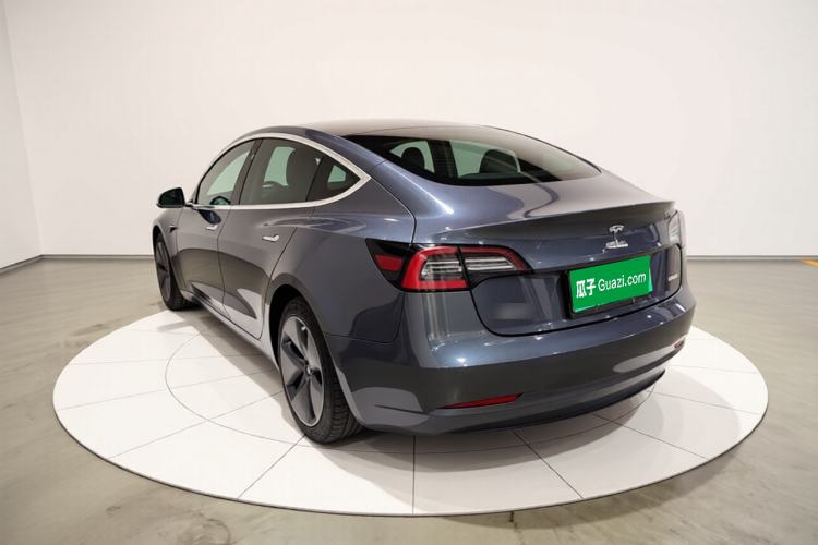 Used Tesla Model 3 2020 Refreshed Version Long-Range Rear-Wheel Drive Rear Left 45 Deg