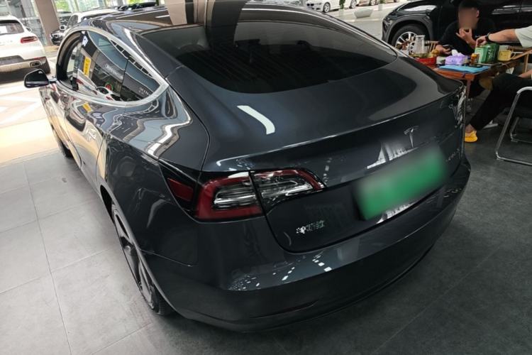 Used Tesla Model 3 2020 Standard Range Rear-Wheel Drive Upgraded Version Rear Left 45 Deg