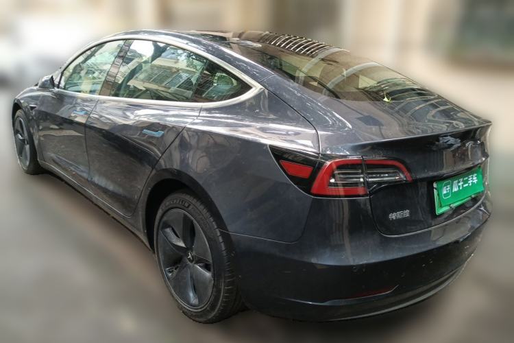 Used Tesla Model 3 2020 Revised Version Standard Range Rear-Wheel Drive – Upgraded Edition Rear Left 45 Deg