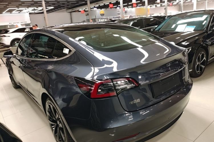 Used Tesla Model 3 2020 Revised Version Standard Range Rear-Wheel Drive – Upgraded Edition Rear Left 45 Deg