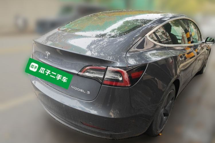 Used Tesla Model 3 2020 Standard Range Rear-Wheel Drive Upgraded Version Rear Right 45 Deg