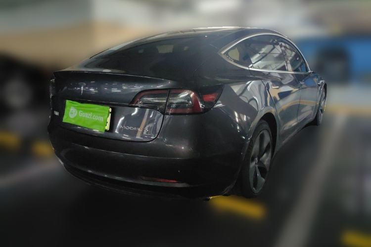Used Tesla Model 3 2020 Standard Range Rear-Wheel Drive Upgraded Version Rear Right 45 Deg