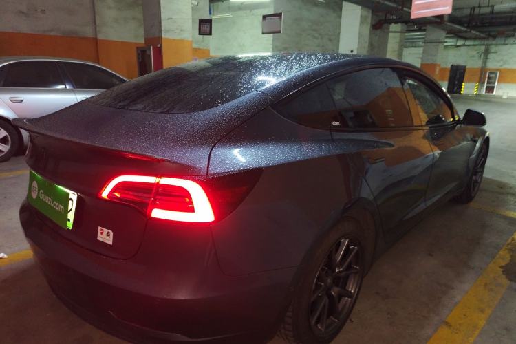 Used Tesla Model 3 2020 Standard Range Rear-Wheel Drive Upgraded Version Rear Right 45 Deg