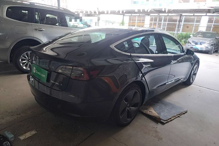 Used Tesla Model 3 2020 Standard Range Rear-Wheel Drive Upgraded Version Rear Right 45 Deg