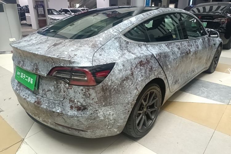 Used Tesla Model 3 2020 Revised Version Standard Range Rear-Wheel Drive – Upgraded Edition Rear Right 45 Deg