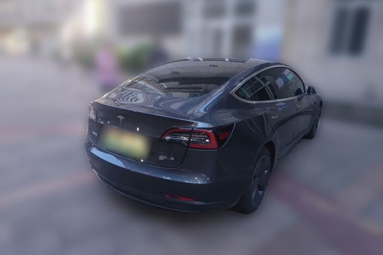Used Tesla Model 3 2020 Standard Range Rear-Wheel Drive Upgraded Version Rear Right 45 Deg