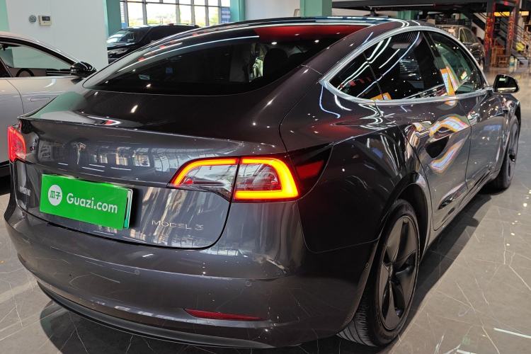 Used Tesla Model 3 2020 Refreshed Version Long-Range Rear-Wheel Drive Rear Right 45 Deg