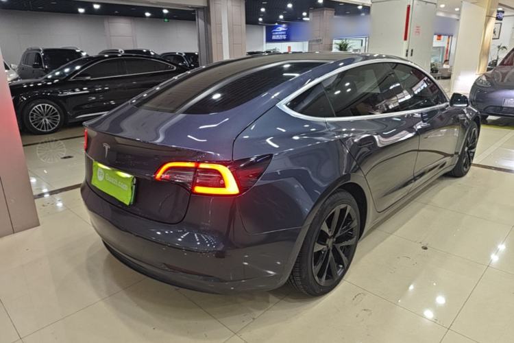 Used Tesla Model 3 2020 Revised Version Standard Range Rear-Wheel Drive – Upgraded Edition Rear Right 45 Deg
